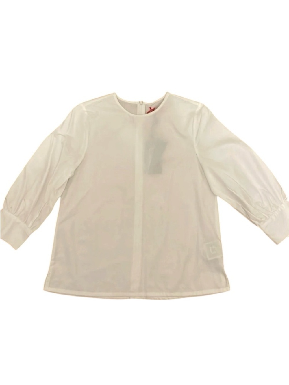Kidichic New With Tags White Formal Blouse with Pearl Cuff Teen Girls Size 20